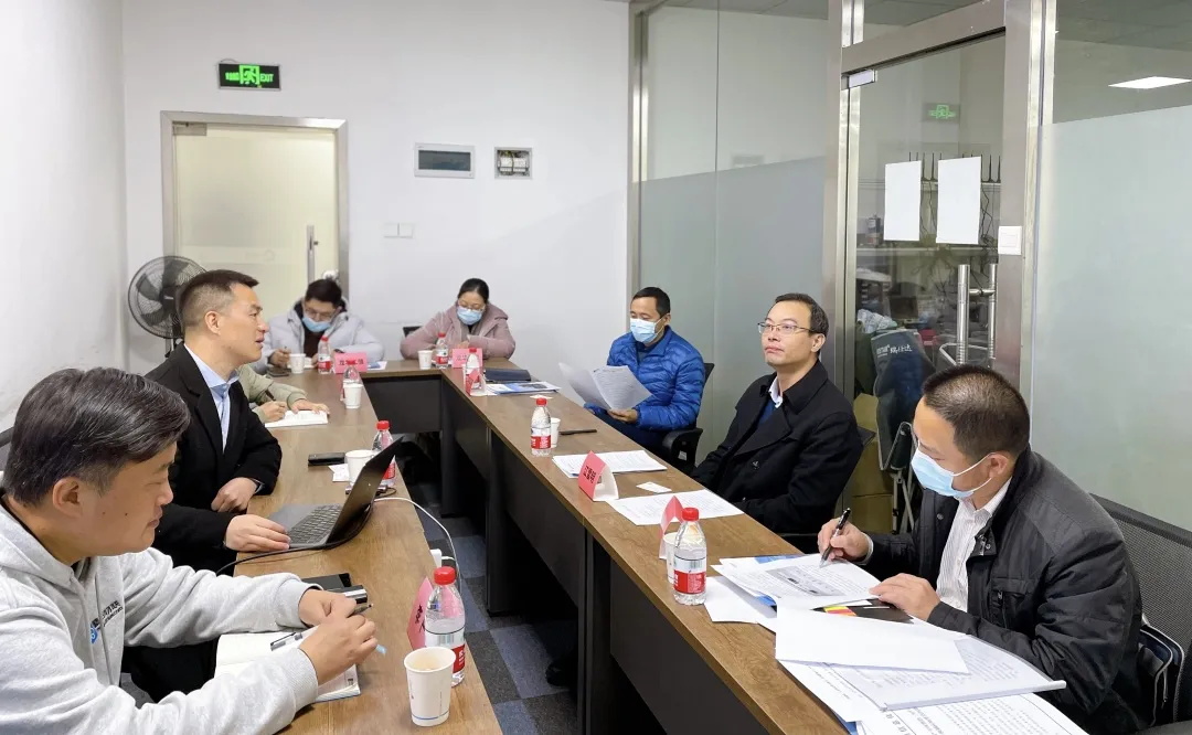 深圳市工信局信软处江雪明处长率队考察调研蘑菇物联